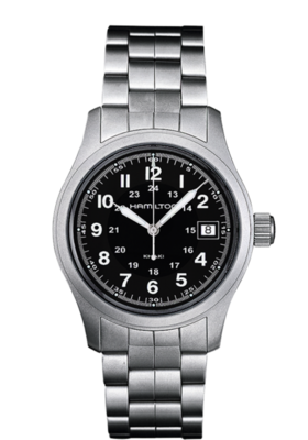 Khaki Field Black Dial 38MM Quartz H68411133