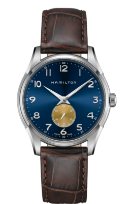 Jazzmaster Blue Dial 40MM Thinline Small Second Quartz H38411540