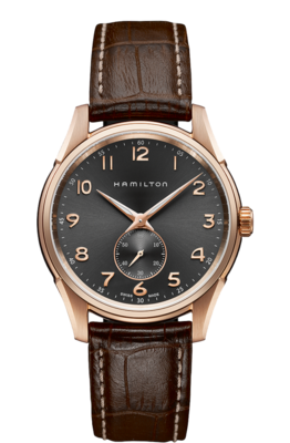 Jazzmaster Black Dial 40MM  Thinline Small Second Quartz H38441583