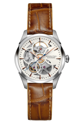 Jazzmaster White Dial 36MM Viewmatic Skeleton Automatic H32405551