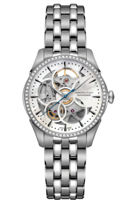 Jazzmaster Mother of Pearl 36MM Viewmatic Skeleton Automatic H42405191
