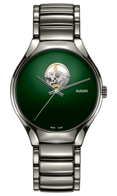 True Green Open Heart Dial 40MM Automatic R27108312