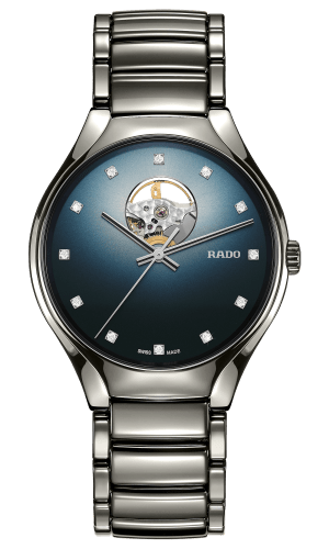 True Secret Diamonds Blue Open Heart Dial 40MM Automatic R27108732