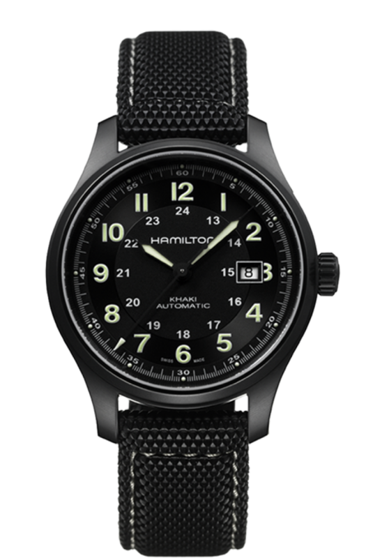 Khaki Field Black Dial 42MM Titanium Automatic H70575733
