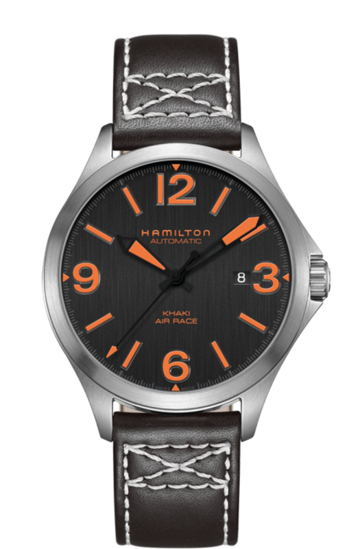 Khaki Aviation Black Dial 42MM Air Race Automatic H76535731