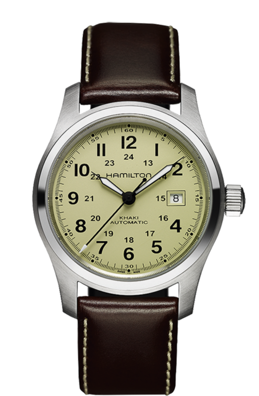 Khaki Field Beige Dial 42MM Automatic H70555523