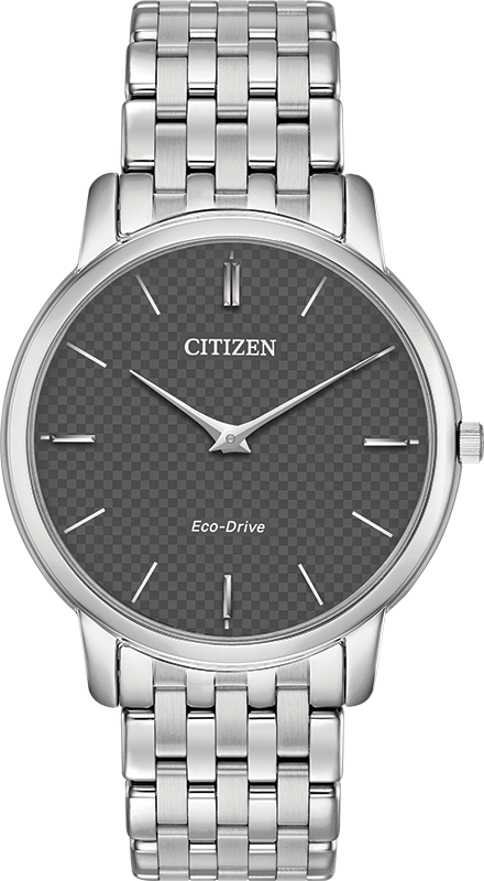Stiletto Black Dial 39MM Eco-Drive AR1130-81H