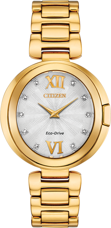 Capella White Dial 34MM Eco-Drive EX1512-53A