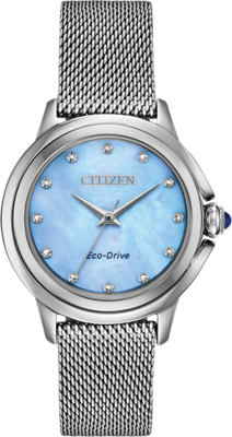 Ceci Mother of Pearl Dial 32MM Eco-Drive EM0790-55N