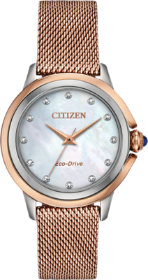 Ceci Mother of Pearl Dial 32MM Eco-Drive EM0796-75D Ceci Mother of Pearl Dial 32MM Eco-Drive EM0796-75D