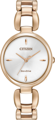 Citizen L White Dial 28MM Eco-Drive EM0423-56A Citizen L White Dial 28MM Eco-Drive EM0423-56A