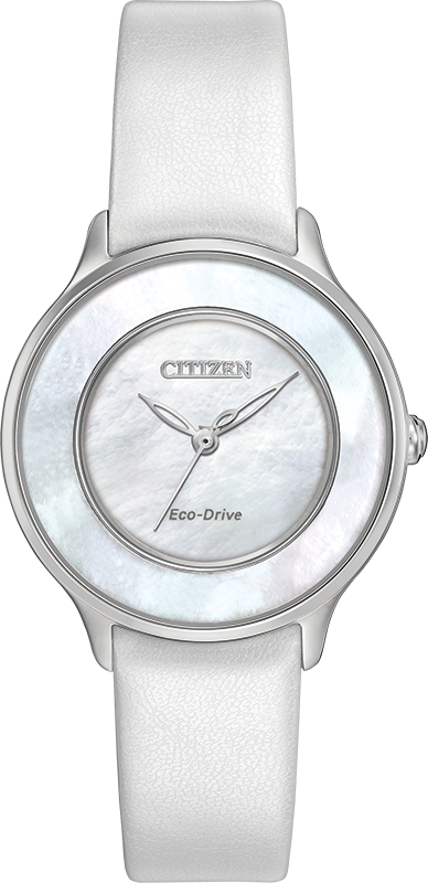 Citizen L Circle Of Time Mother of Pearl Dial 30MM Eco-Drive EM0381-03D