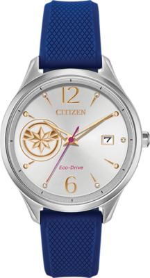 Marvel Movie Silver Dial 37MM Eco-Drive FE6101-05W