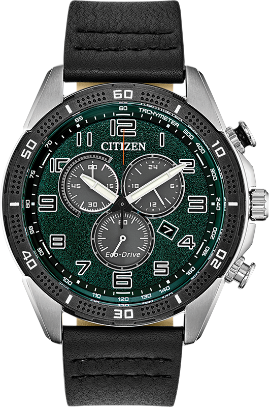 Citizen LTR - Long Term Relationship Green Dial 45MM Eco-Drive AT2441-08X