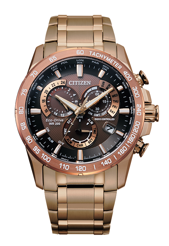 Perpetual Chrono A-T Brown Dial 42MM Eco-Drive CB5896-54X