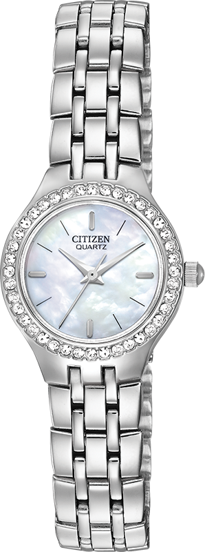 Quartz Mother of Pearl Dial 21MM QTZ EJ6040-51D