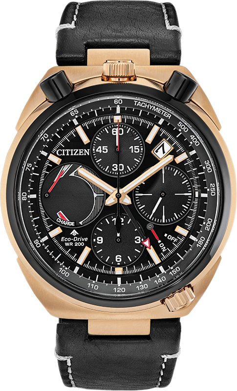 Citizen Promaster Tsuno Chrono Racer Limited Edition Black Dial 45MM Eco-Drive AV0073-08E