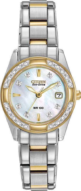 Regent Mother of Pearl Dial 26MM Eco-Drive EW1824-57D