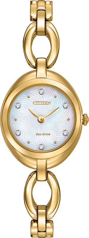 Silhouette Crystal Mother of Pearl Dial 24MM Eco-Drive EX1432-51D