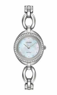 Silhouette Crystal Mother of Pearl Dial 24MM Eco-Drive EX1440-61D