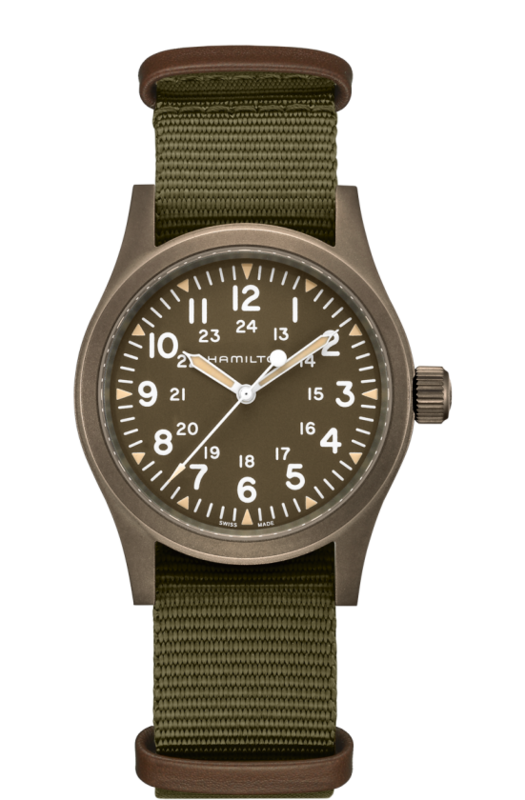 Khaki Field Green Dial 38MM Mechanical H69449961