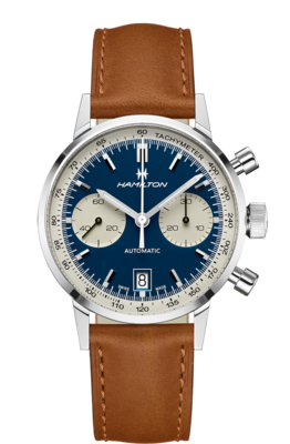 American Classic IntraMatic Blue Dial 40 MM Automatic Chrono H38416541