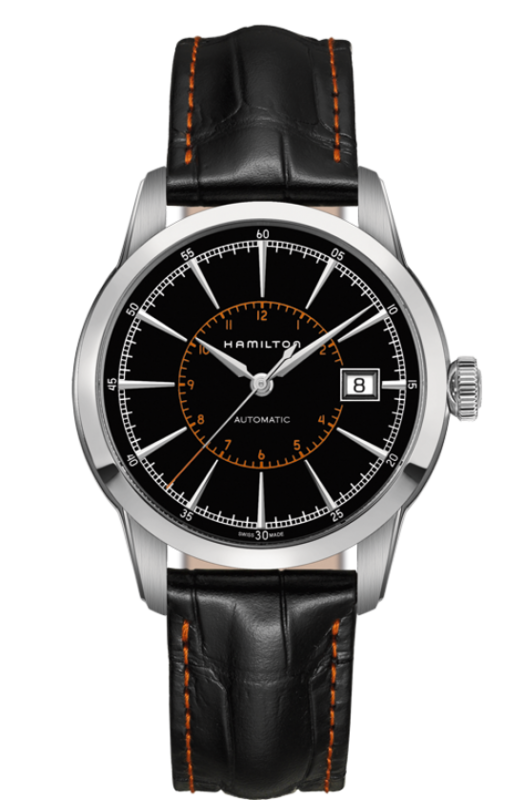 American Classic Railroad Black Dial 40MM Automatic H40555731