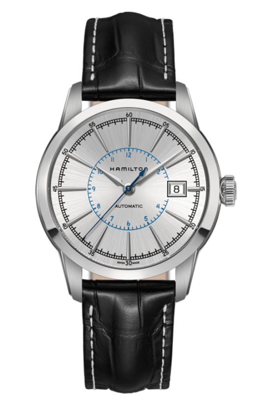 American Classic Railroad Grey Dial 40 MM Automatic H40555781
