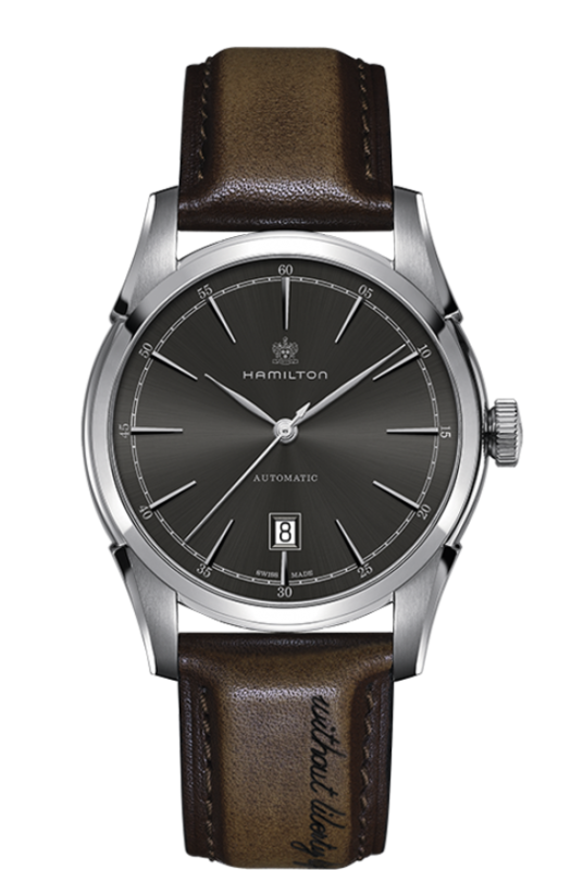 American Classic Spirit Of Liberty Grey Dial 42MM Automatic H42415591