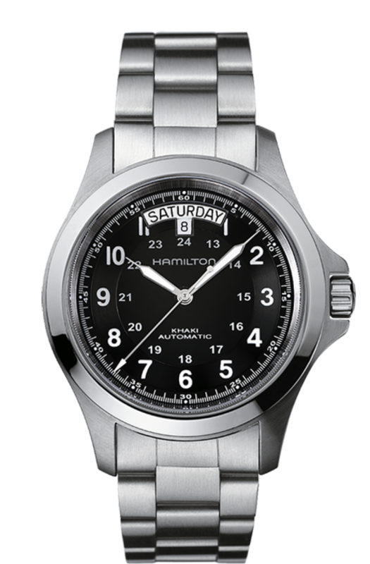 Khaki Field King Black Dial 40MM  Automatic H64455133