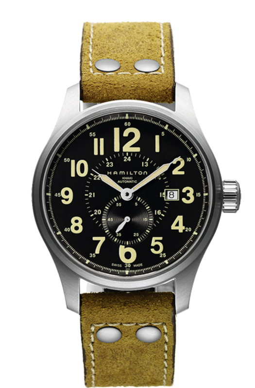 Khaki Field Officer Black Dial 44MM Automatic H70655733