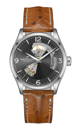 Jazzmaster Grey Dial 42MM Open Heart Automatic H32705581