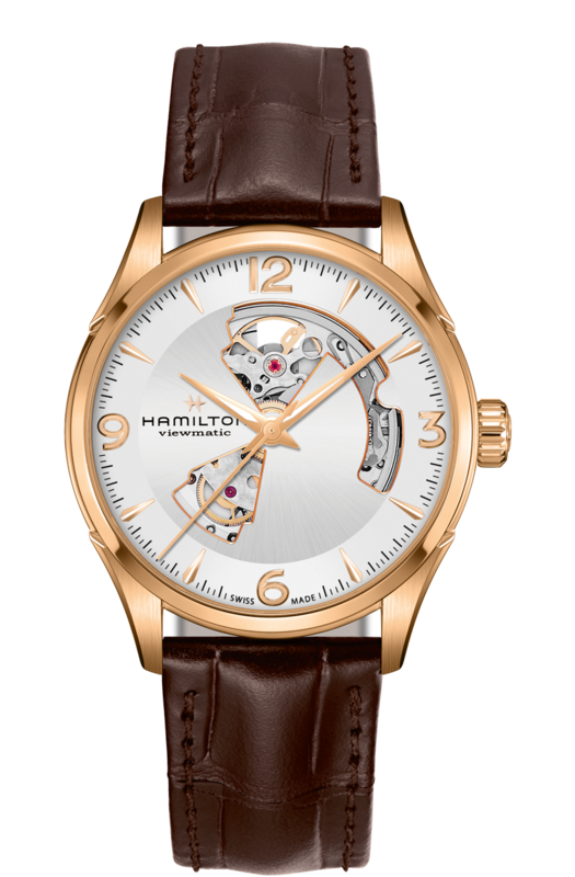 Jazzmaster White Dial 42MM Open Heart Automatic H32735551