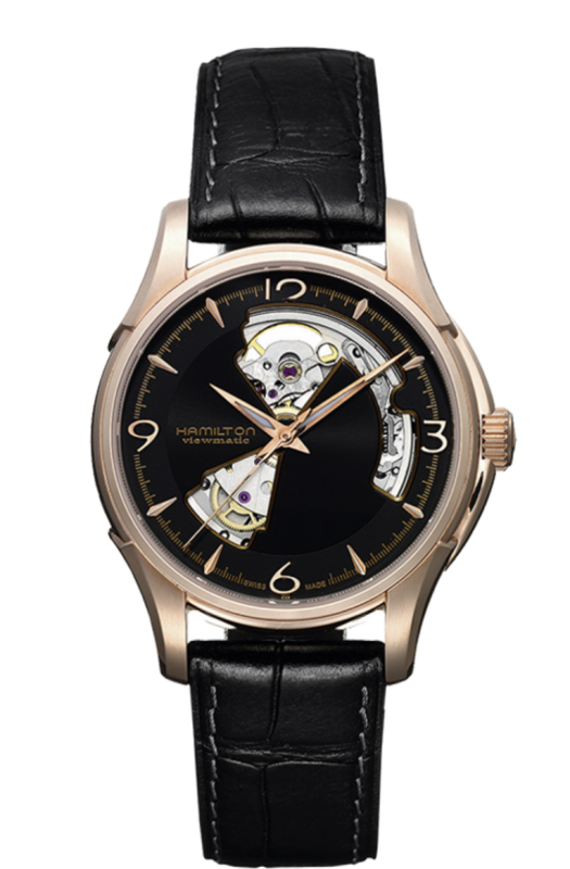 Jazzmaster Black Dial 40MM Open Heart Automatic H32575735