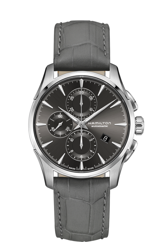 Jazzmaster Grey Dial 42MM Automatic Chrono H32586881