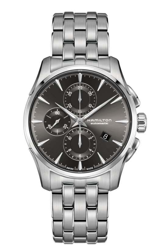 Jazzmaster Grey Dial 42MM Automatic Chrono H32586181