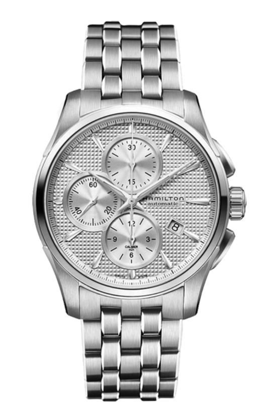 Jazzmaster White Dial 42MM Automatic Chrono H32596151