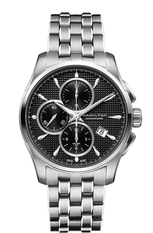 Jazzmaster Black Dial 42MM Automatic Chrono H32596131