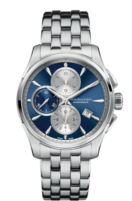 Jazzmaster Blue Dial 42MM Automatic Chrono H32596141