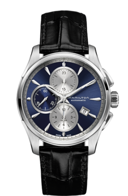 Jazzmaster Blue Dial 42MM Automatic Chrono H32596741