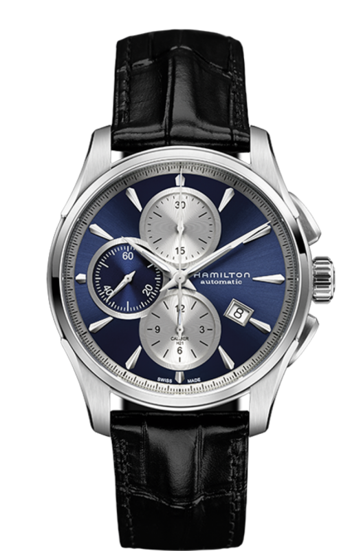 Jazzmaster Blue Dial 42MM Automatic Chrono H32596741