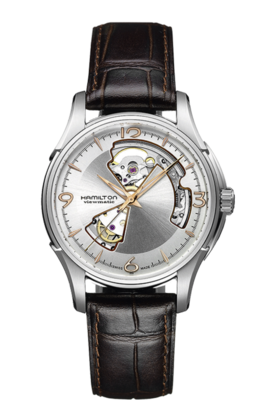 Jazzmaster Silver Dial 40 MM Open Heart Automatic H32565555