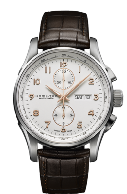 Jazzmaster White Dial 45MM Maestro Automatic Chrono H32766513