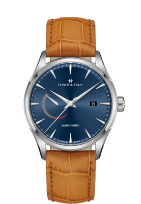 Jazzmaster Power Reserve Blue Dial 42MM Automatic H32635541