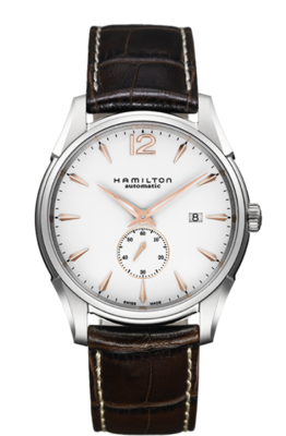 Jazzmaster White Dial 43MM  Small Second Automatic H38655515