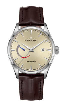 Jazzmaster Power Reserve Beige Dial 42MM Automatic H32635521