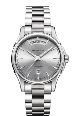 Jazzmaster Silver Dial 40MM Day Date Automatic H32505151