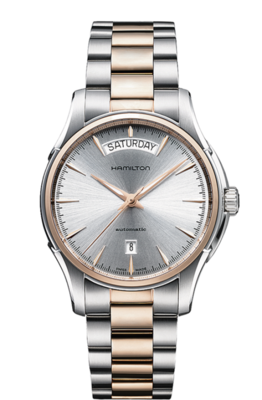 Jazzmaster Silver Dial 40MM Day Date Automatic H32595151