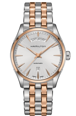 Jazzmaster Silver Dial 42MM Day Date Automatic H42525251