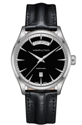 Jazzmaster Black Dial 42MM Day Date Automatic H42565731